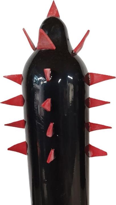 Produktbild Condomerie - Handbemalte Neuheitskondome Schwarzer Kaktus