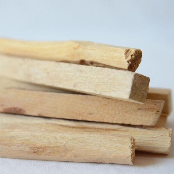 Actual product image Cedar and Myrrh Palo Santo smoking wood