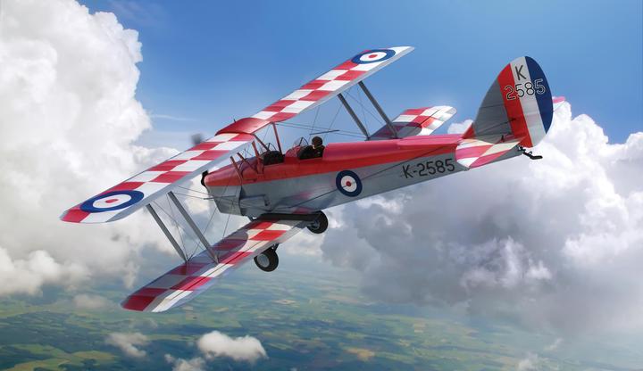 Actual product image Airfix Kit de Havilland D.H.82a Tiger Moth 1:48