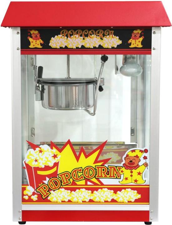 Hendi Popcornmachine - Zwart - 230V/1500W - 560x420x(H)770mm 282762 - Horeca & Professioneel