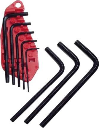 Actual product image Stanley Allen key set, 10 pieces (1x 1.5/2/2.5/3/4/5/5.5/6/8/10mm pin spanner each) 0