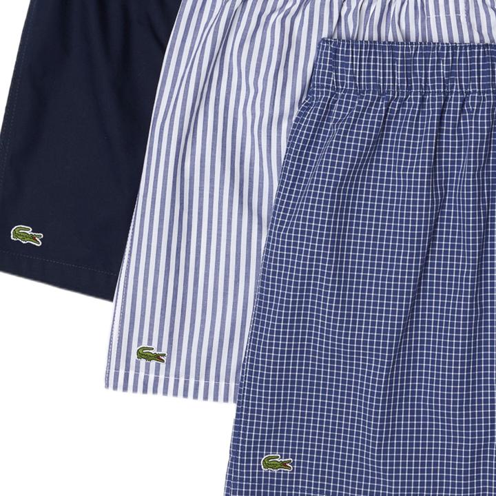 Produktbild Lacoste 3er Pack Basic Boxershorts (S, 3er Pack)