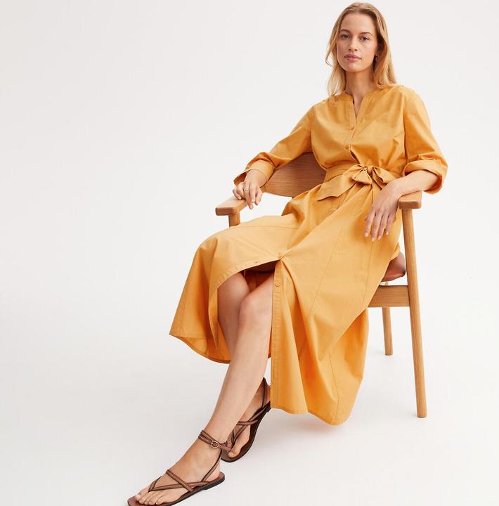 Actual product image Anne Weyburn Midikleid aus reiner Baumwolle (48)