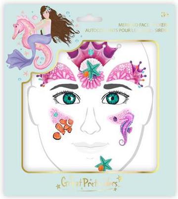 Image du produit Great Pretenders Visage Stickers Sirène