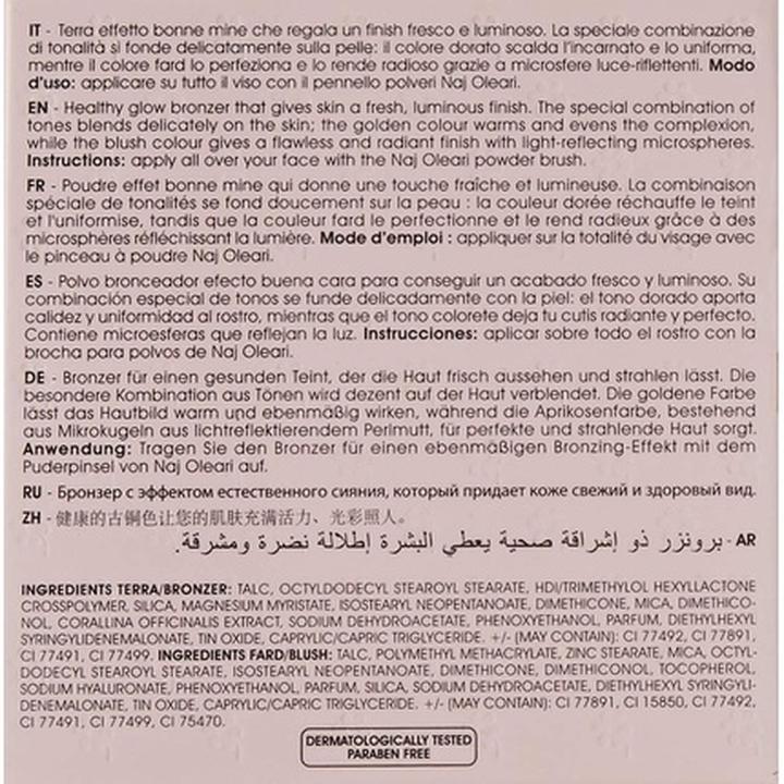 Produktbild Naj Oleari Luminous Perfection Bronzer (02 Peach, Bronzer, 9 g)