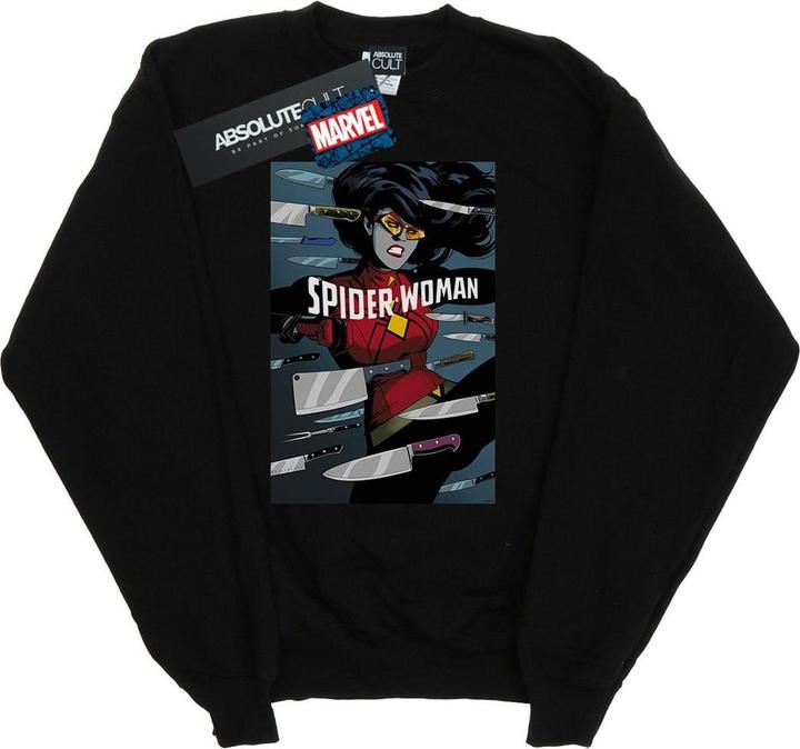 Produktbild SpiderWoman Cover Sweatshirt (M)