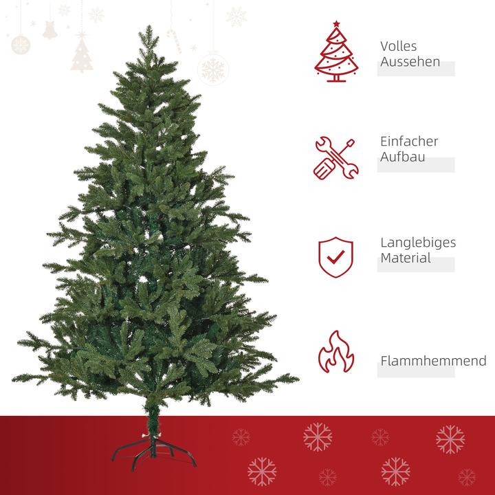 Actual product image Homcom Artificial Christmas tree (180 cm)
