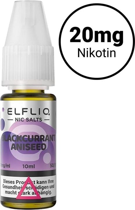 Immagine prodotto Elfbar ELFLIQ, Ribes nero e anice 20mg (Ribes)