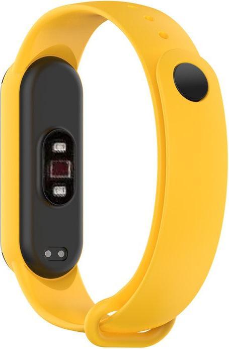 Produktbild Cover-Discount Xiaomi Mi Band - Sportarmband aus Silikon gelb (TPU)