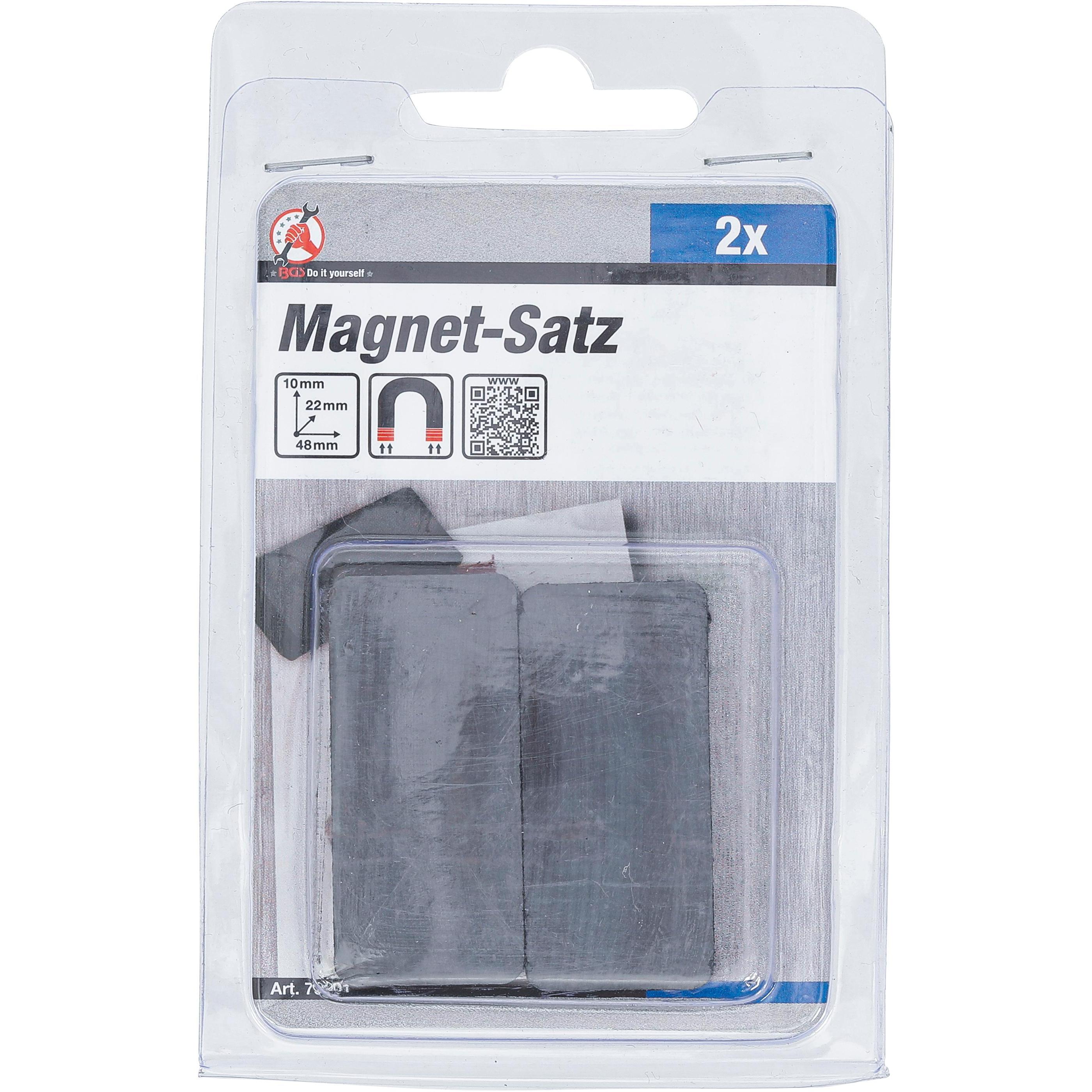 Thumbnail - BGS, Magnet, Magnet-Satz Keramik 2-tlg. (2 x)