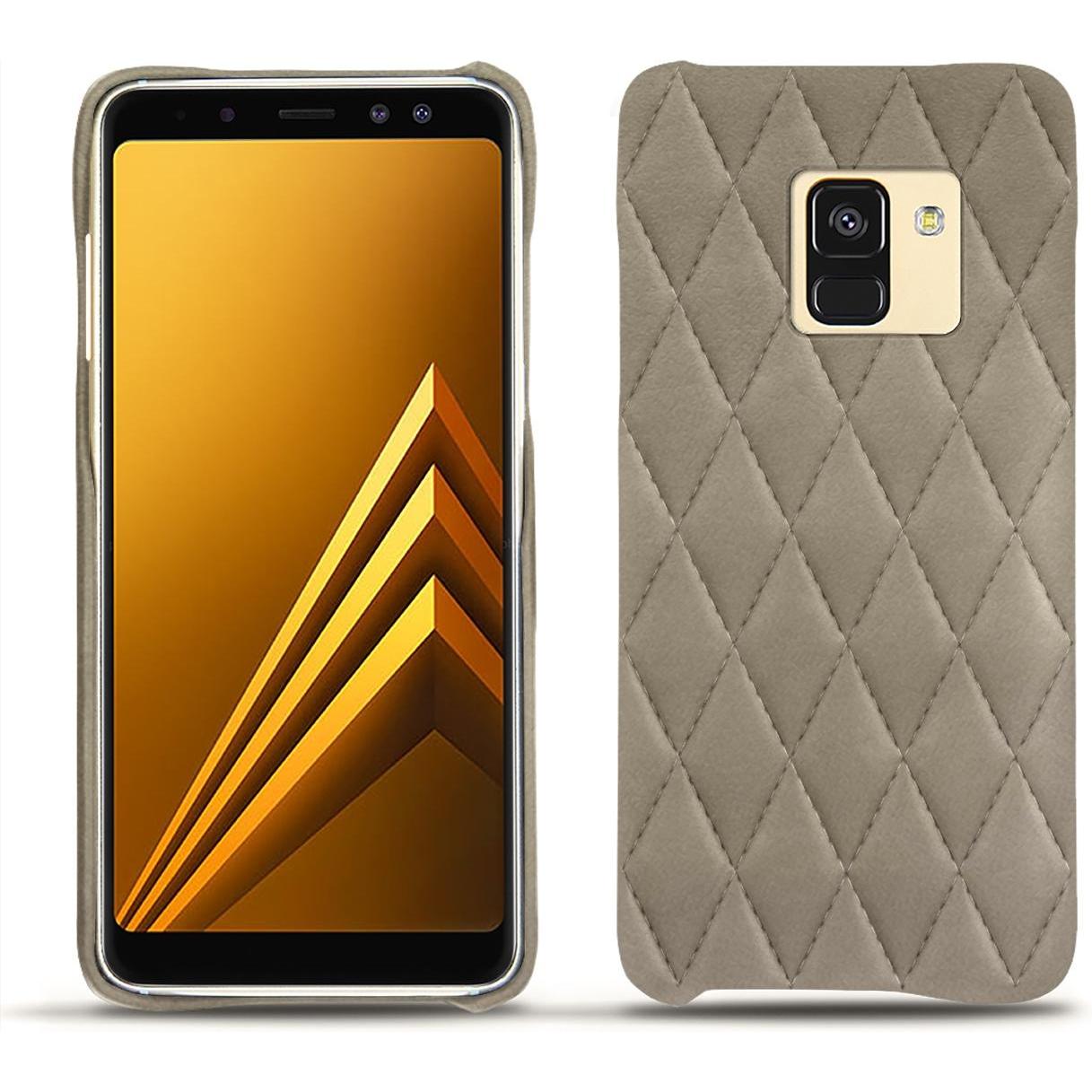 Thumbnail - Noreve Lederschutzhülle (Samsung Galaxy A8 (2018)), Smartphone Hülle, Beige