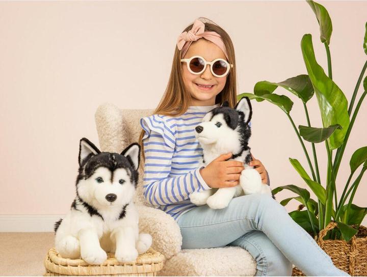 Produktbild Teddy Hermann Husky sitzend 30cm (12 cm)