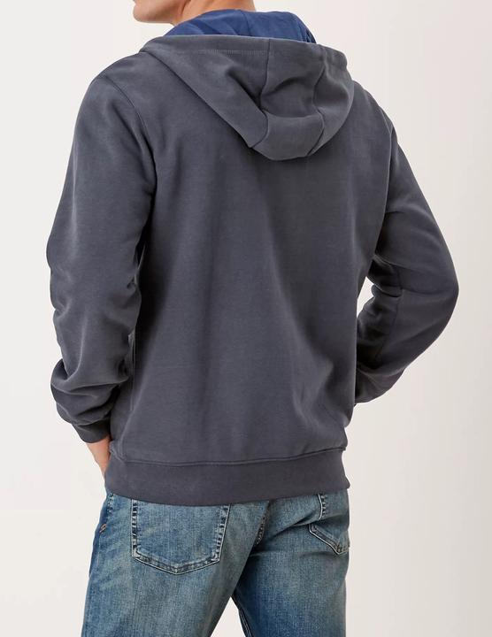 Produktbild S.Oliver Herren Sweatjacke langarm mit Kapuze Tasche Reissverschluss | 1 Stück (L)