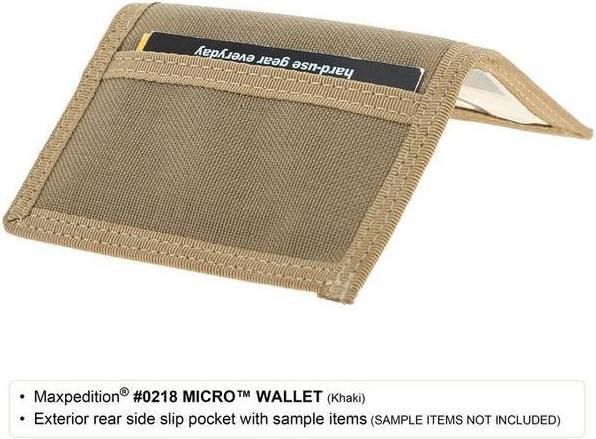Actual product image Maxpedition MICRO Wallet