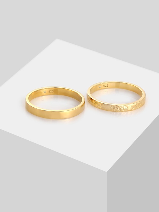 Immagine prodotto Elli 2er Set Bandring (56, 925 Argento)
