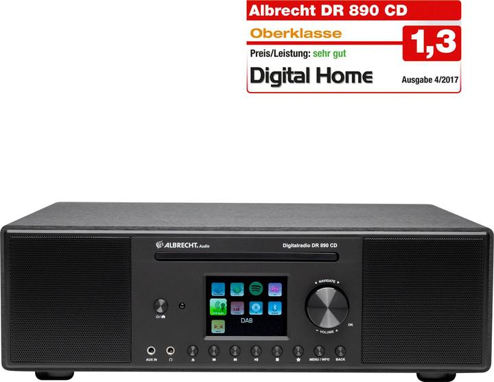 Produktbild Albrecht Dr 890 (Internetradio, DAB+, Bluetooth, WLAN)