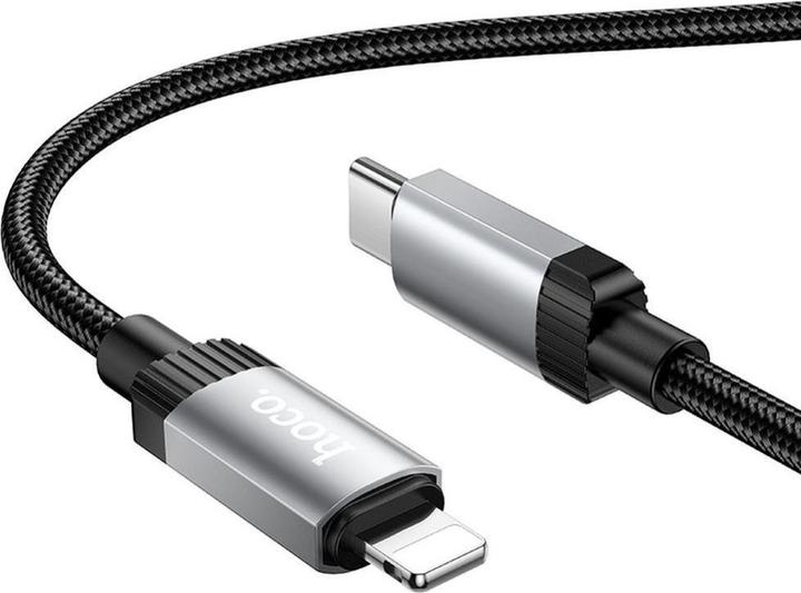 Immagine prodotto Hoco Cable Cable USB C to Lightning PD 27W 1 m X117 gold (1 m, USB 3.2 Gen 1, 27 W)