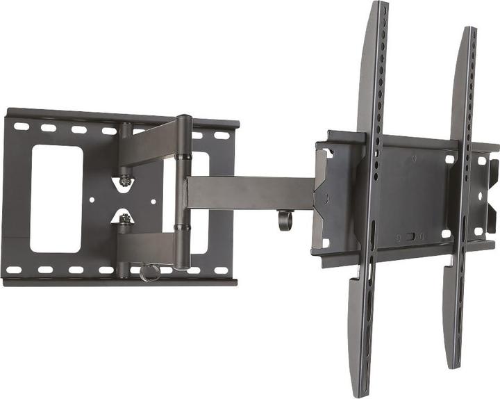 Techly Pince pour écran LCD - noir - Taille d'écran : 58.4-139.7 cm (23"-55") (Mur, 45 kg, 23" - 55")