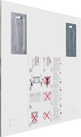 Immagine prodotto Euro Glasbild 50x50 Iceland (50 x 50 cm)