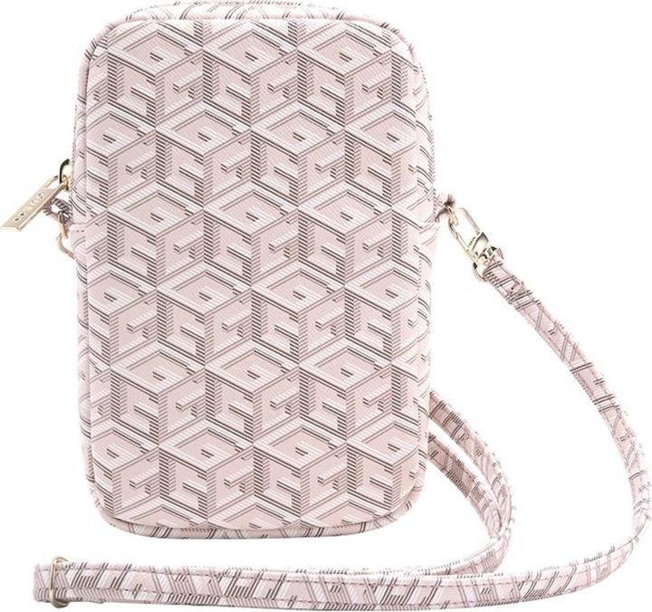 Image du produit Guess Torebka GUWBZPGCSPGP różowy/pink Zip GCube Bottom Stripe