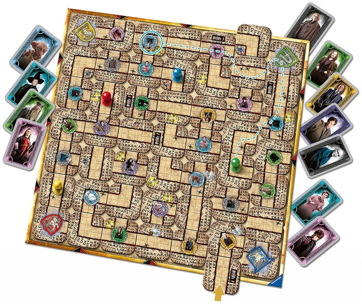 Produktbild Ravensburger Harry Potter Labyrinth (Italienisch, Niederländisch, Französisch, Deutsch, Englisch)