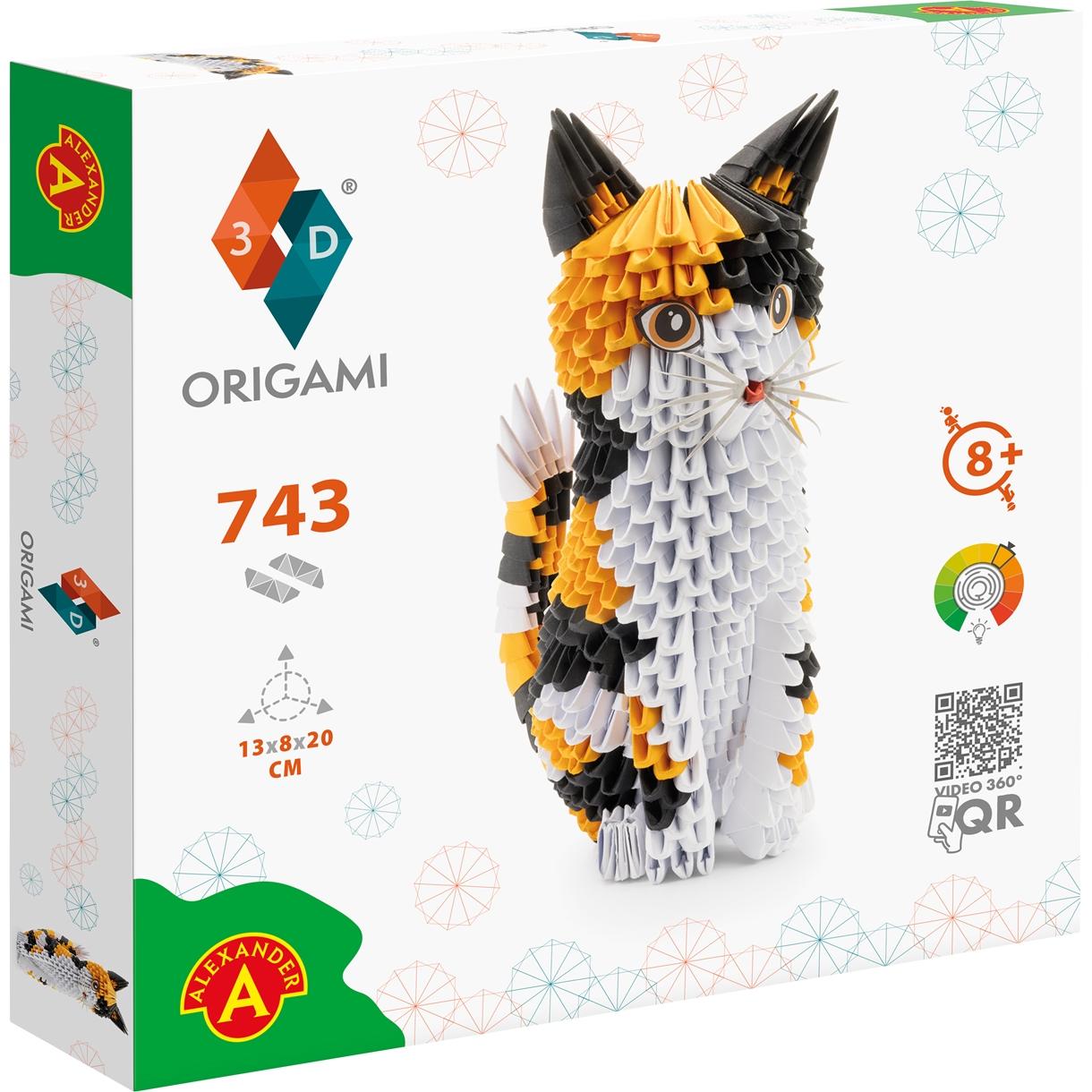 Alexander Origami 3D Katze