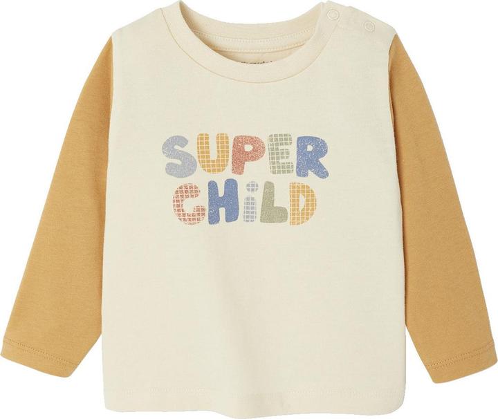 Actual product image Vertbaudet Baby Shirt Super Child aus Bio-Baumwolle (92)