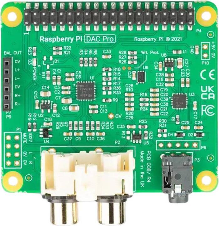 Produktbild Raspberry Pi IQaudio DAC Pro Audio Card