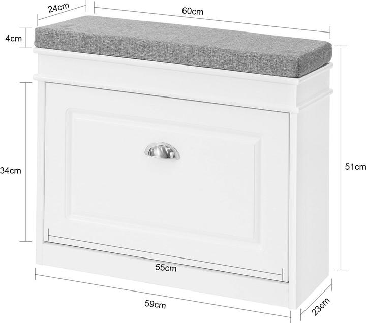 Actual product image SoBuy Shoe tipper (60 x 24 x 51 cm)