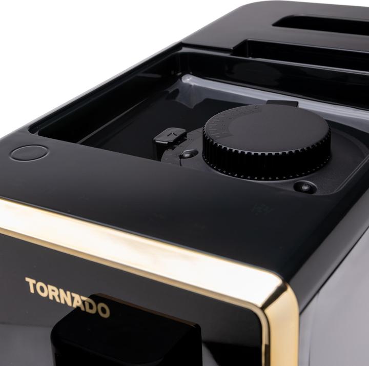 Produktbild Tornado Kaffeevollautomat TCM-9008A-GS / Gold auf Schwarz