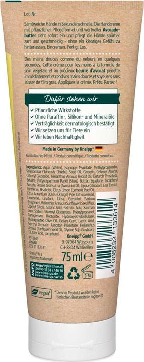 Produktbild Kneipp Sekunden Handcreme (75 ml)