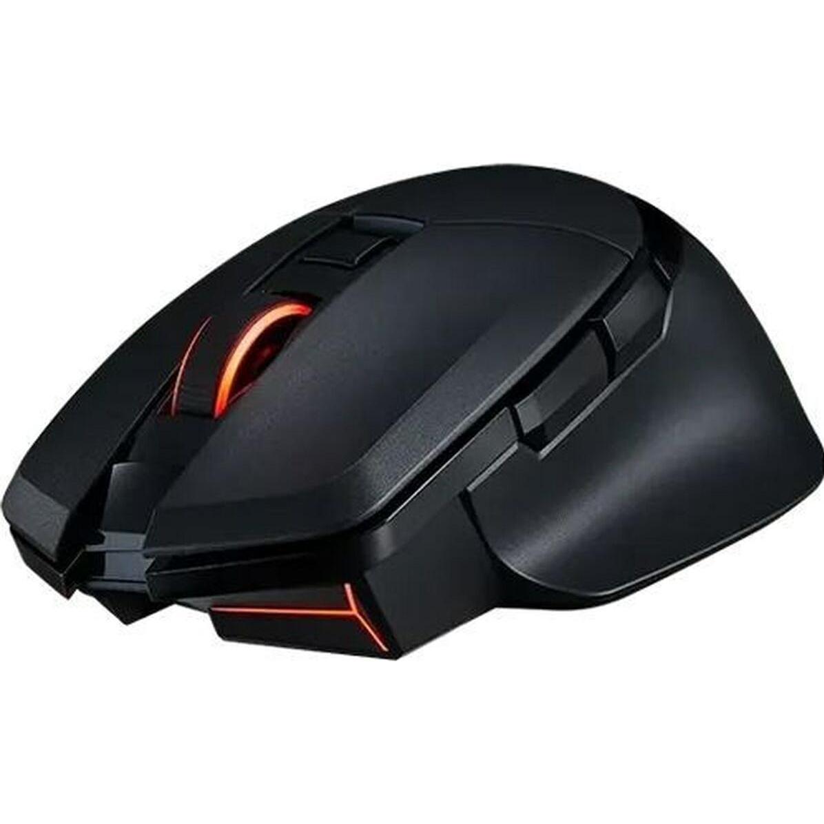 Powercolor Maus Alphyn AM10 Black 2U1-G000041000 (2U1-G000041000) (Kabellos), Maus, Schwarz