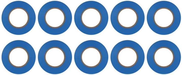 Actual product image Emos Insulating tape PVC 19mm/20m blue, 10 pcs. (19 mm)