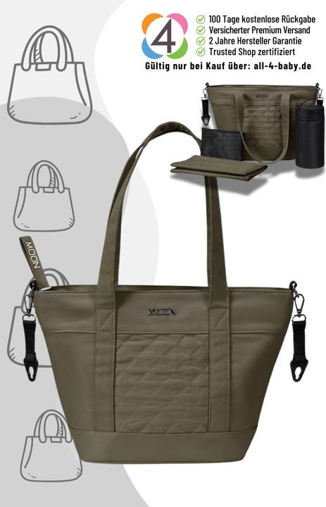 Actual product image Moon V-Shape Bag / Wickeltasche