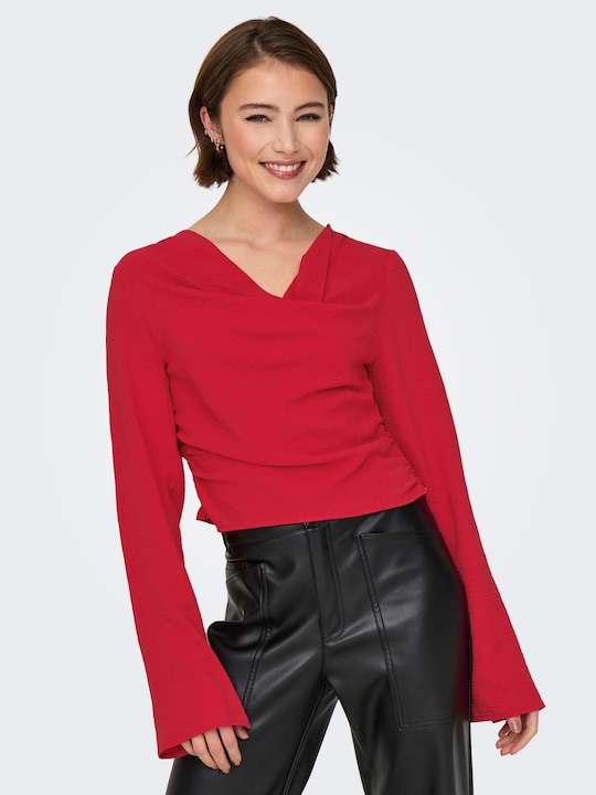 Produktbild Only Onlmette Life Ls Waterfall Top Wvn (XXS)