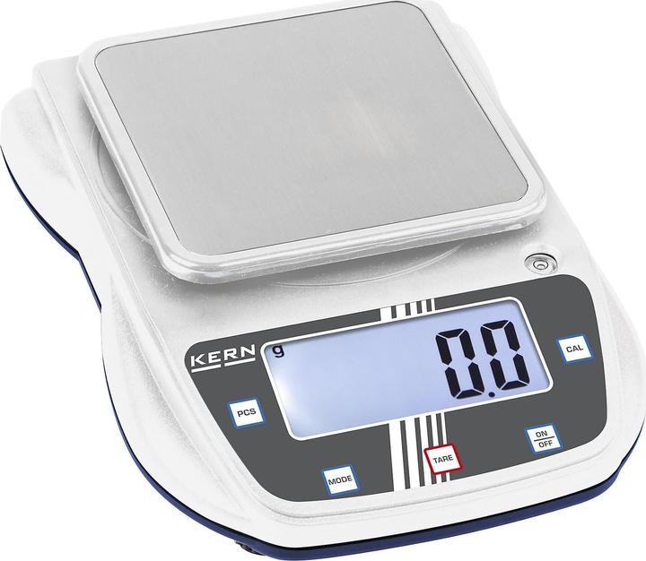 Produktbild Kern Präzisionswaage, vielfältig einsetzbar, bis 3000 g, Ablesbar 1 g, 120x120mm
