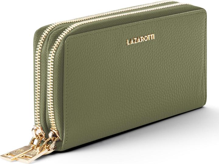 Actual product image Lazarotti Bologna Leather Geldbörse RFID Schutz Leder 20 cm