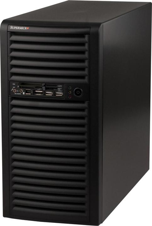 Actual product image Supermicro SC731D-300B: micro-ATX Tower