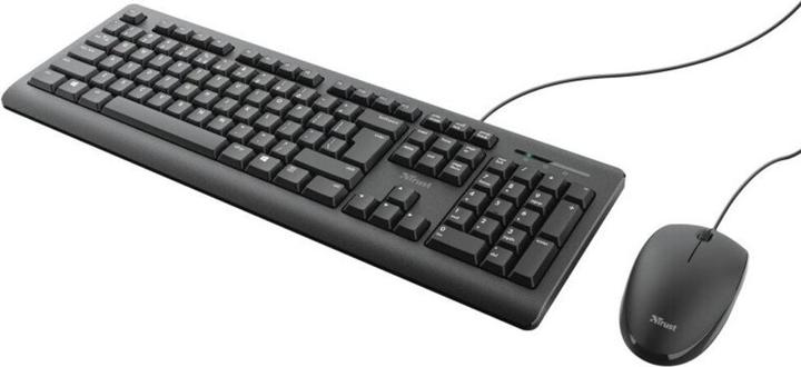 Actual product image Trust Primo Keyboard USB QWERTY German Black (DE, Cable)