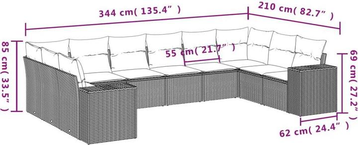 Produktbild vidaXL Lorelei