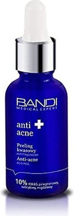 Immagine prodotto Bandai Bandi Medical Expert Anti Acne Acid Peel 30ml con Acido Piruvico, Salicilico e Mandelico (Scrub detergente, 30 ml)