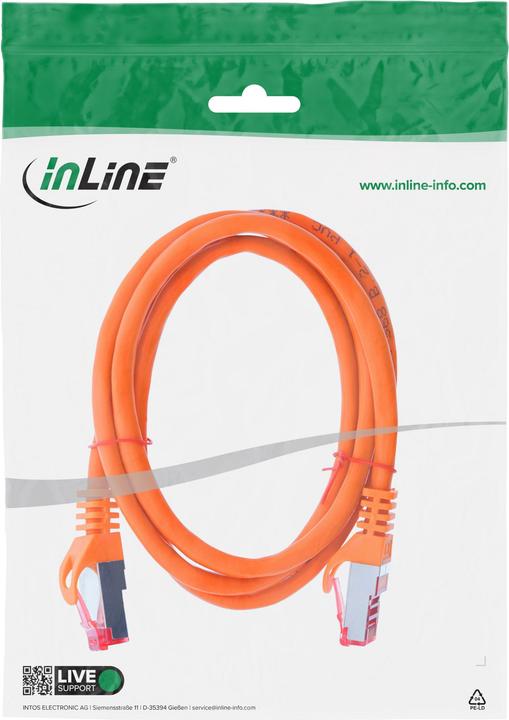 Immagine prodotto InLine Cavo di rete (S/FTP, CAT6, 0.50 m)