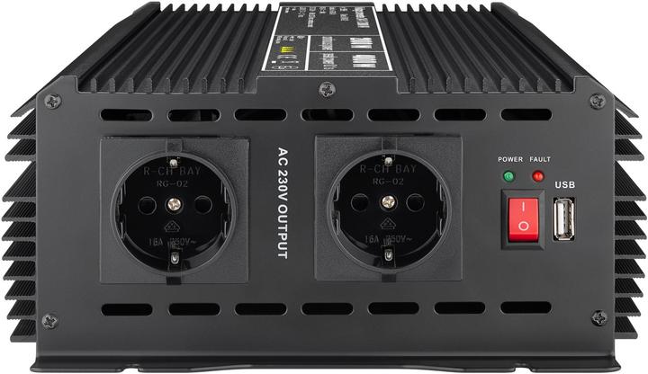 Actual product image Goobay Voltage Transformer 2000 W, Black