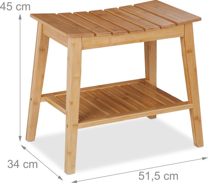 Produktbild Relaxdays Badhocker