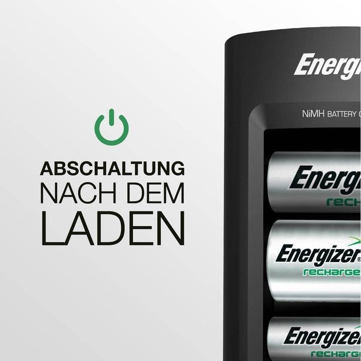Produktbild Energizer Recharge Universal (1 Stk., D, 9V Block, AA, AAA, 2300 mAh, Ladegerät ohne Akku)