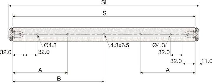Actual product image Accuride Full extension ball bearing slides Dual 3630