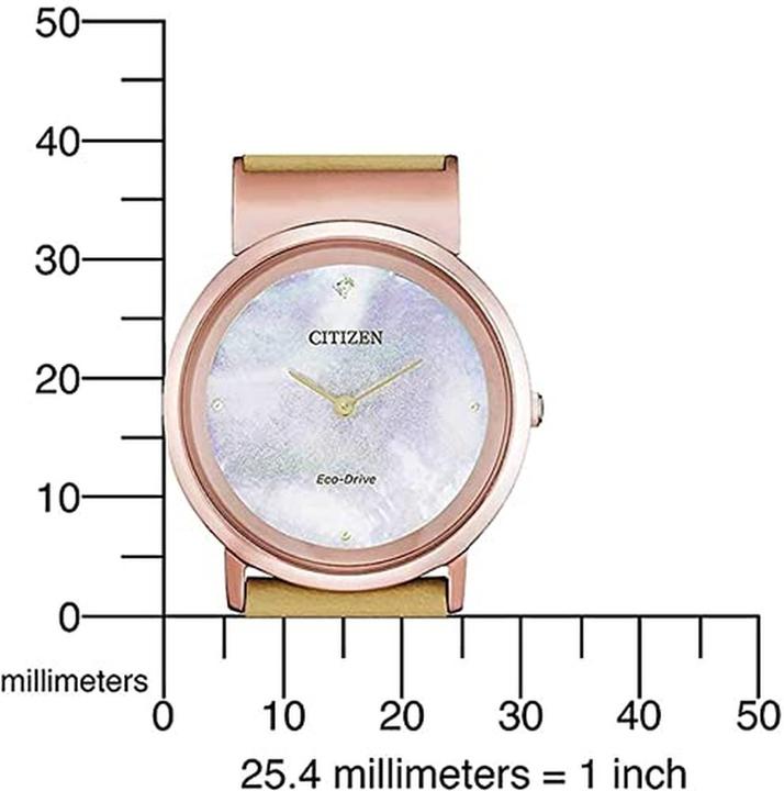 Produktbild Citizen EG7073-16Y Eco-Drive Elegance Damen 31mm 5ATM (Analoguhr, 31 mm)