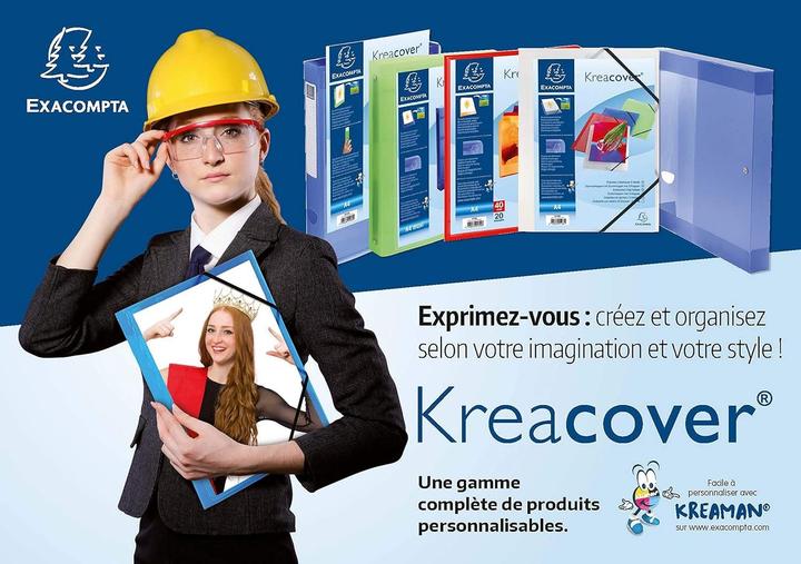 Produktbild Exacompta Eckspannmappe (A4, 1x)