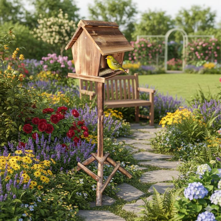 Produktbild Relaxdays Vogelfutterhaus