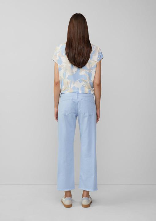 Produktbild S.Oliver Jeans-Hose Cropped-Jeans Karolin / Regular Fit / Mid Rise / Straight Leg / offener Saum (44)